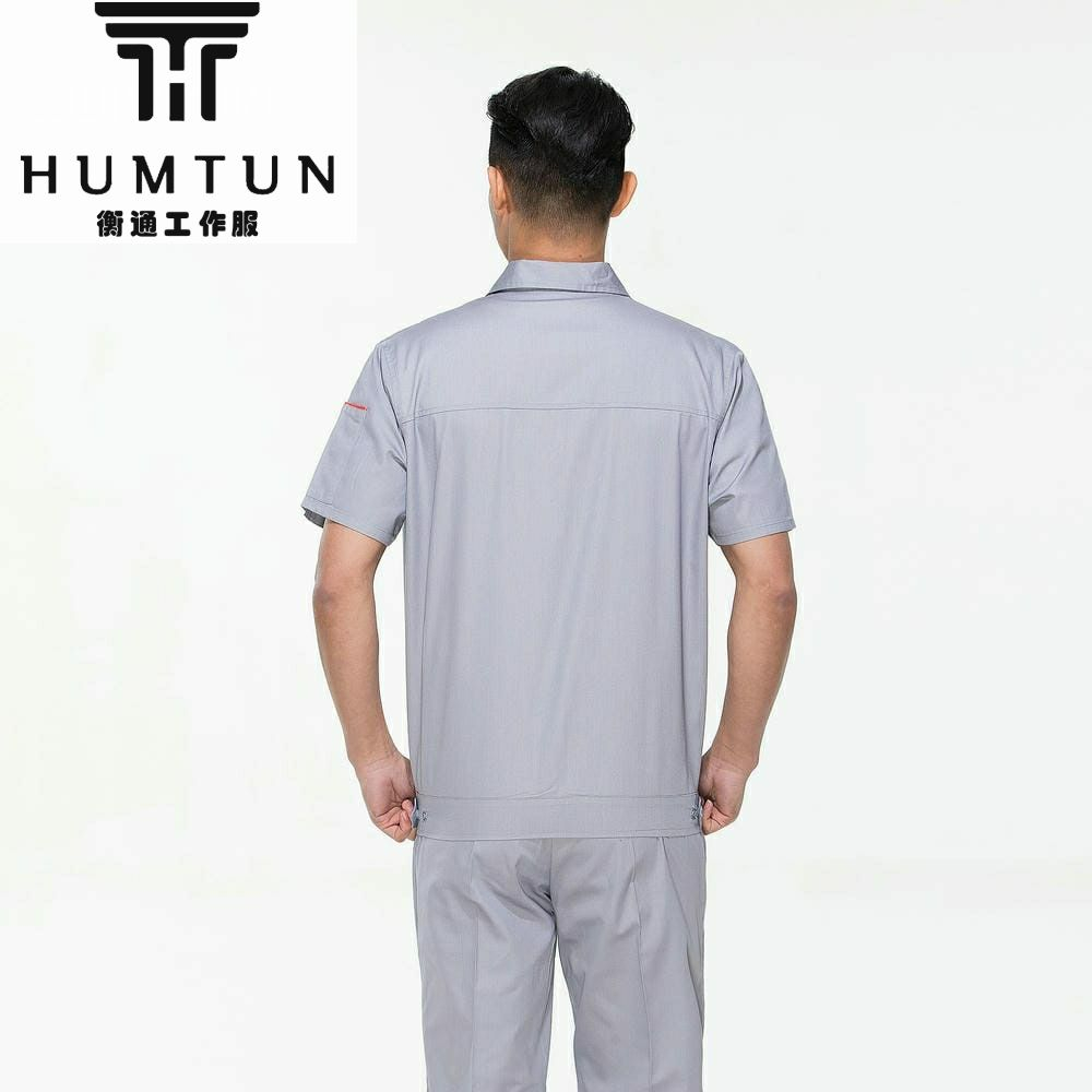 工廠定制 夏季短袖工裝 工裝定制